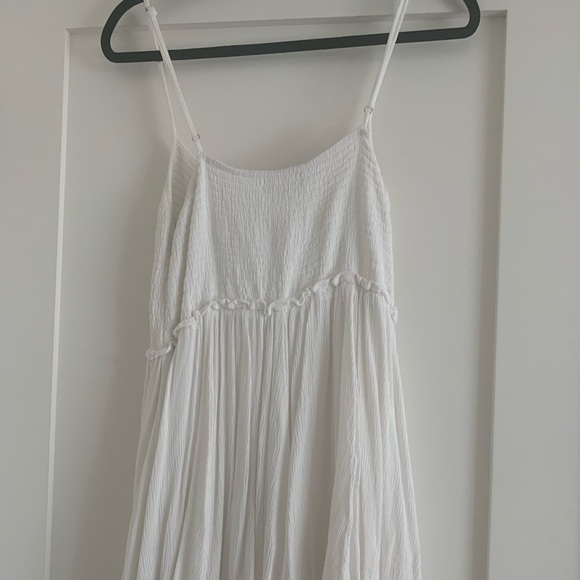 NWOT Lulu’s White Skater Sundress LG - Picture 5 of 6